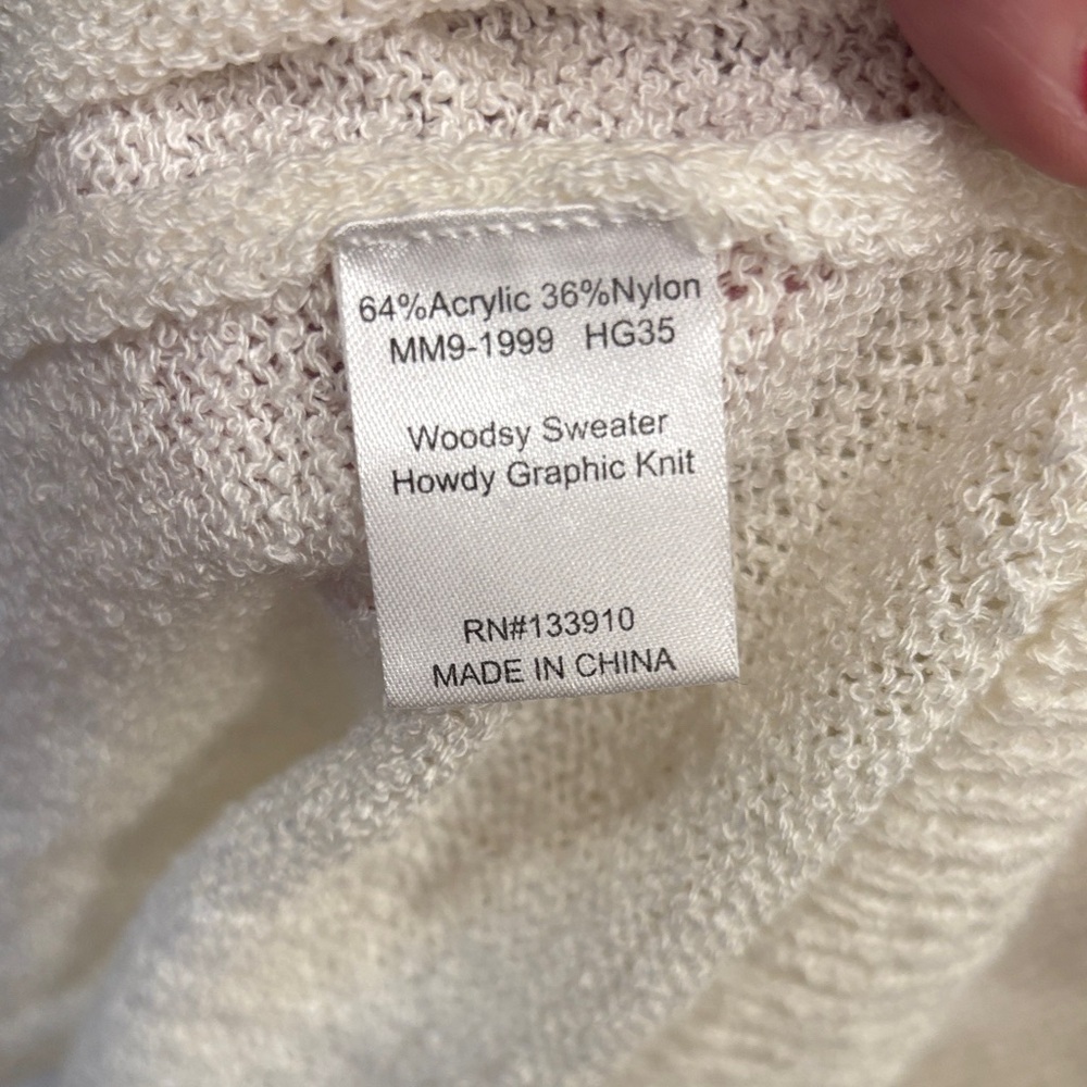 Show Me Your MuMu WoodsySweater with Howdy Graphic - Picture 8 of 9